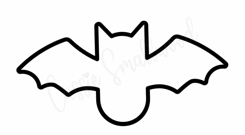 Free Printable Bat Templates Small Medium And Large Cassie Smallwood