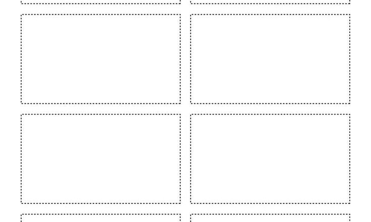 Free Printable Blank Business Card Template PDF Included