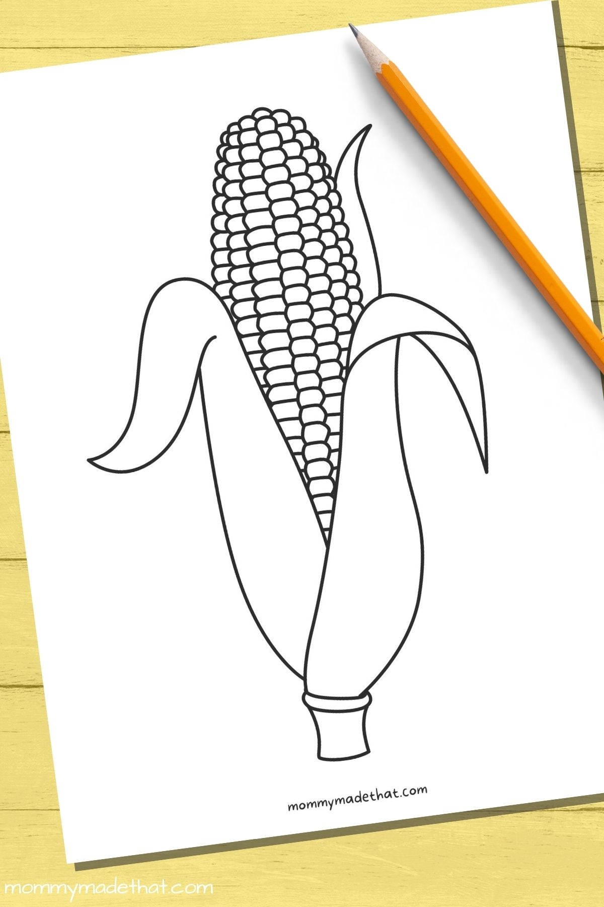 Free Printable Corn Templates Outlines For Fall Crafts Free Printable Corn Templates Outlines For Fall Crafts
