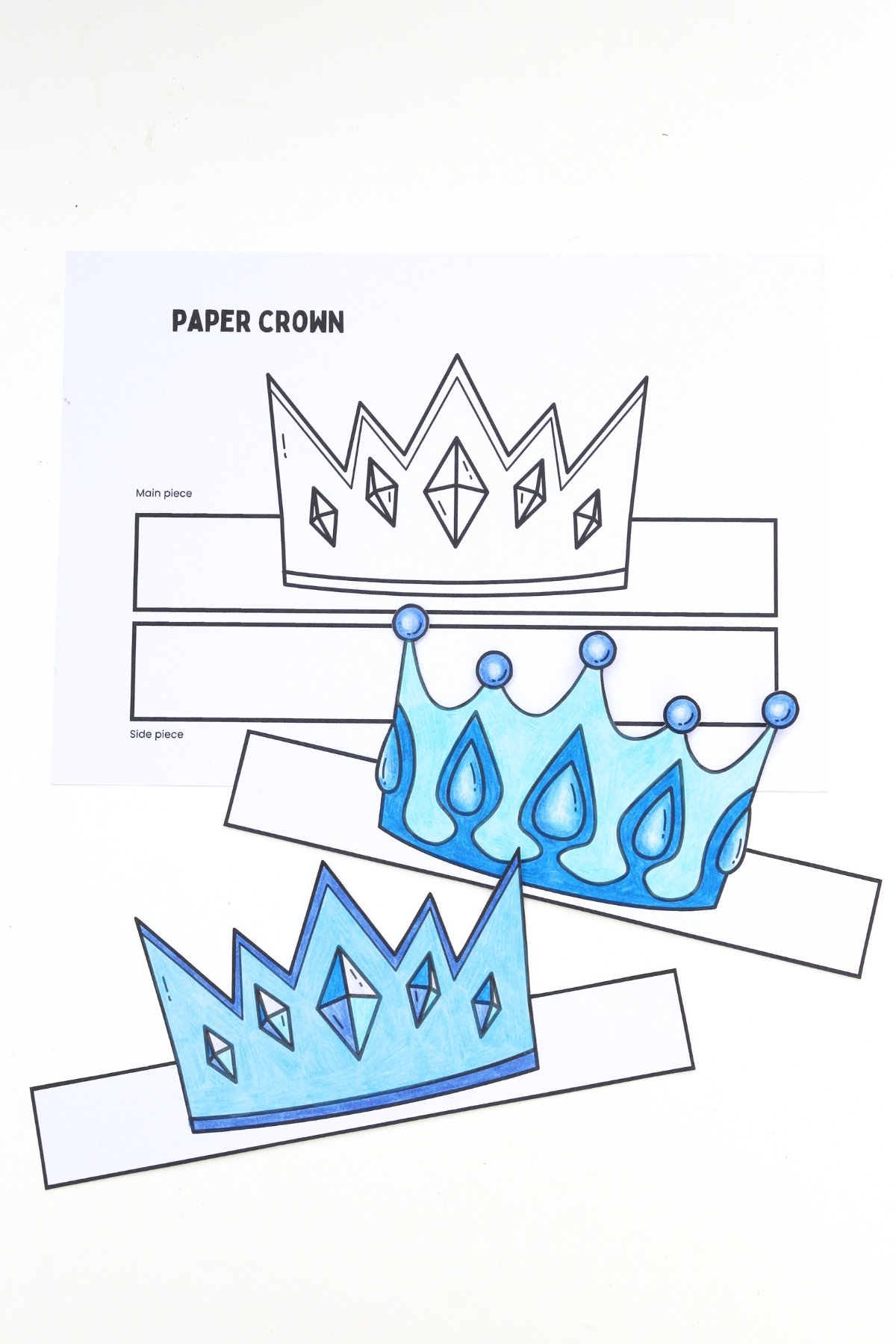 printable crown template