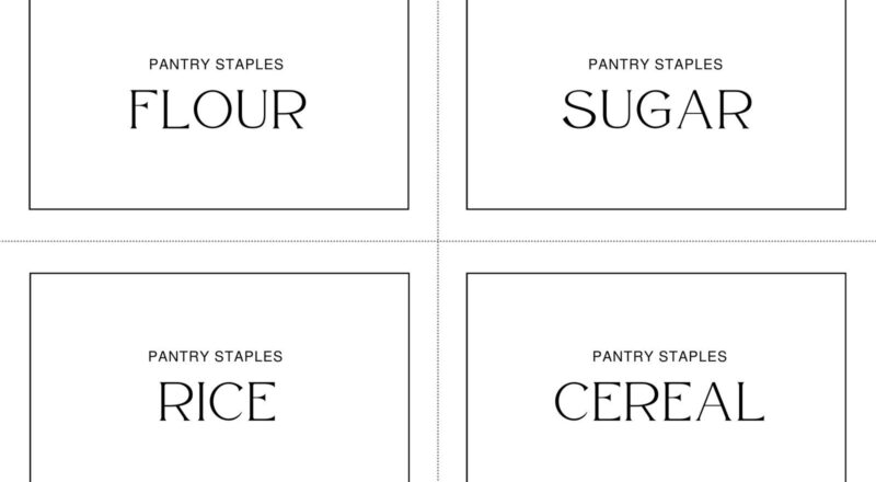 Free Printable Custom Label Templates Canva