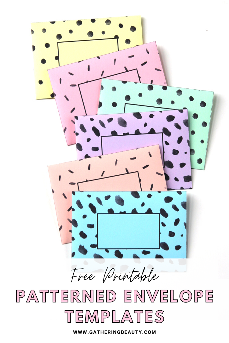 Free Printable Envelope Template Gathering Beauty Free Printable Envelope Template Gathering Beauty