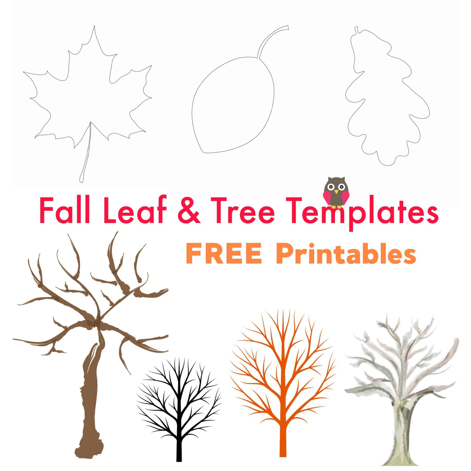 tree printable template tree printable template