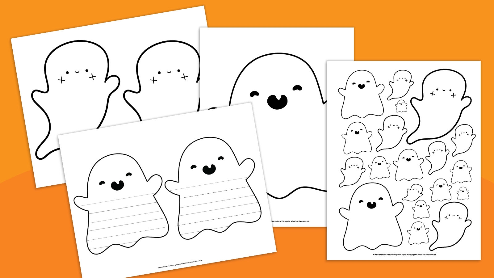 Free Printable Ghost Template For Spooky Fun Free Printable Ghost Template For Spooky Fun
