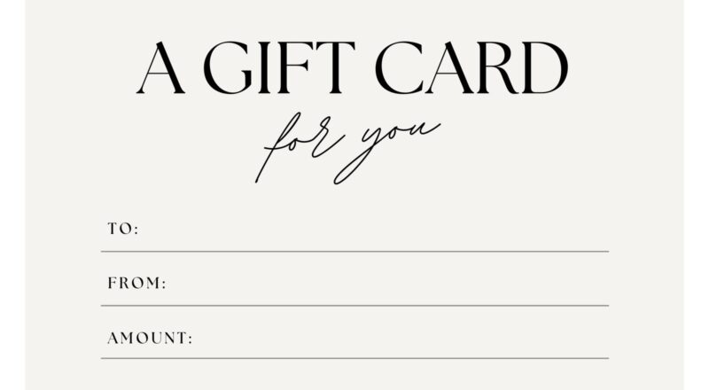 Free Printable Gift Certificate Templates To Customize Canva