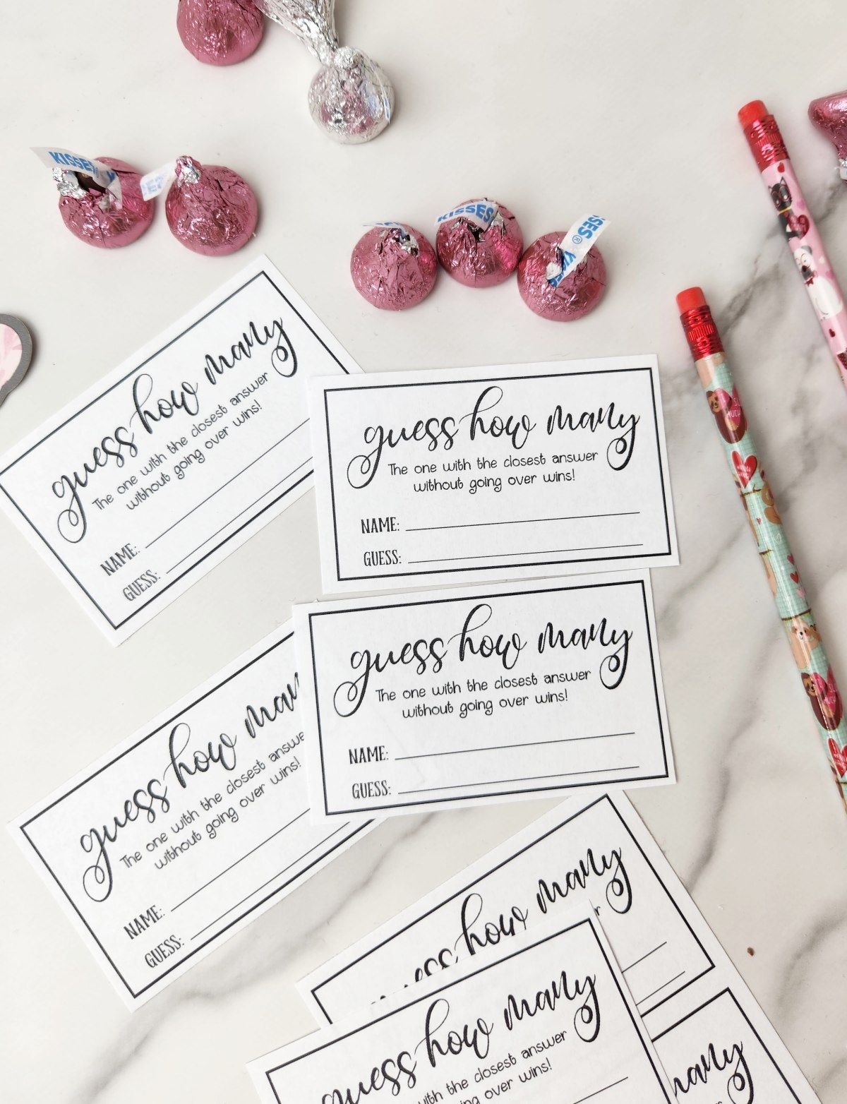 FREE Printable Guess How Many Printable Sheet Leap Of Faith Crafting