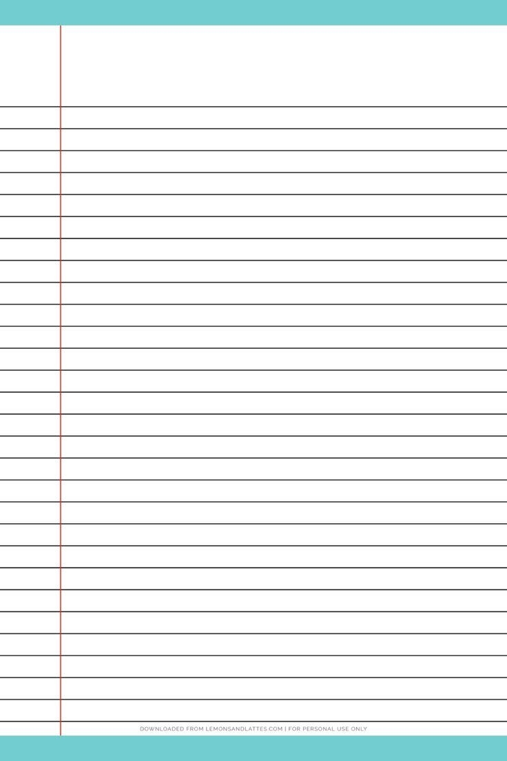 lined paper printable template lined paper printable template