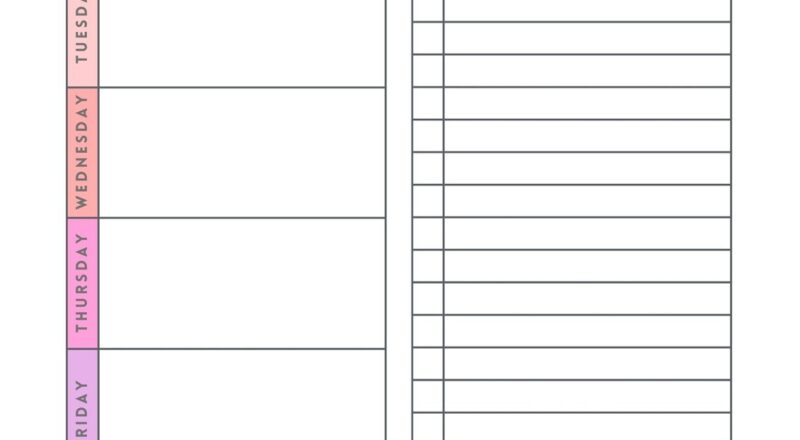 Free Printable Meal Planner Templates To Edit Online Canva