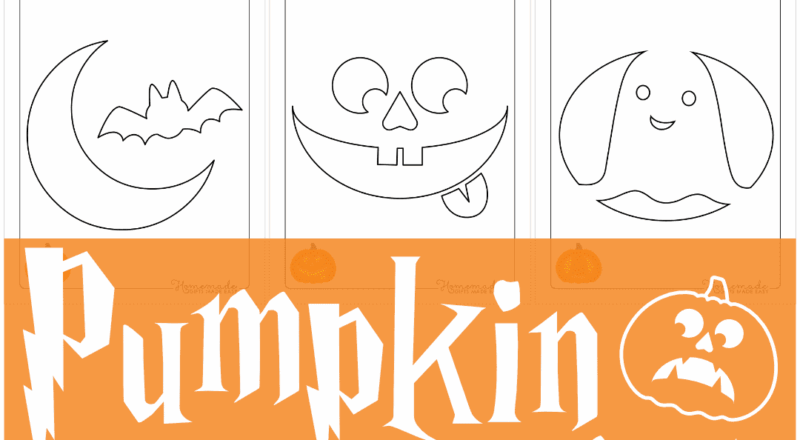 Free Printable Pumpkin Carving Stencils Templates For Halloween
