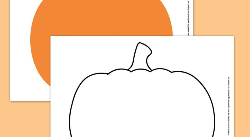 Free Printable Pumpkin Template Bundle For Fall