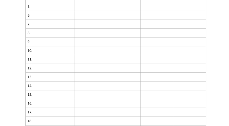 Free Sign In Sign Up Sheet Templates PDF Word EForms