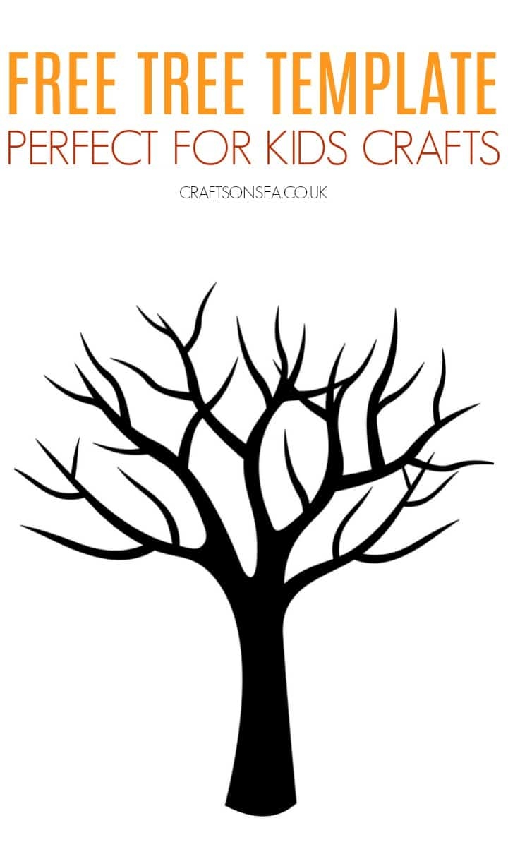 FREE Tree Template Printable PDF Crafts On Sea