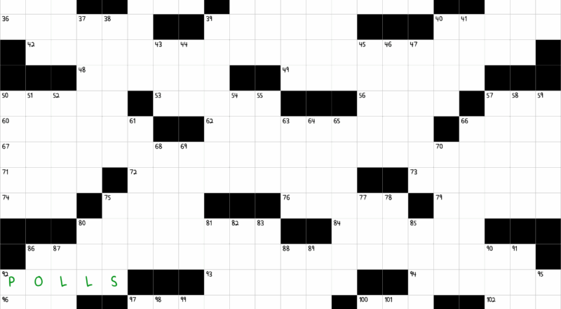 Gallup s Bailiwick NYT Crossword Clue April 13 2025