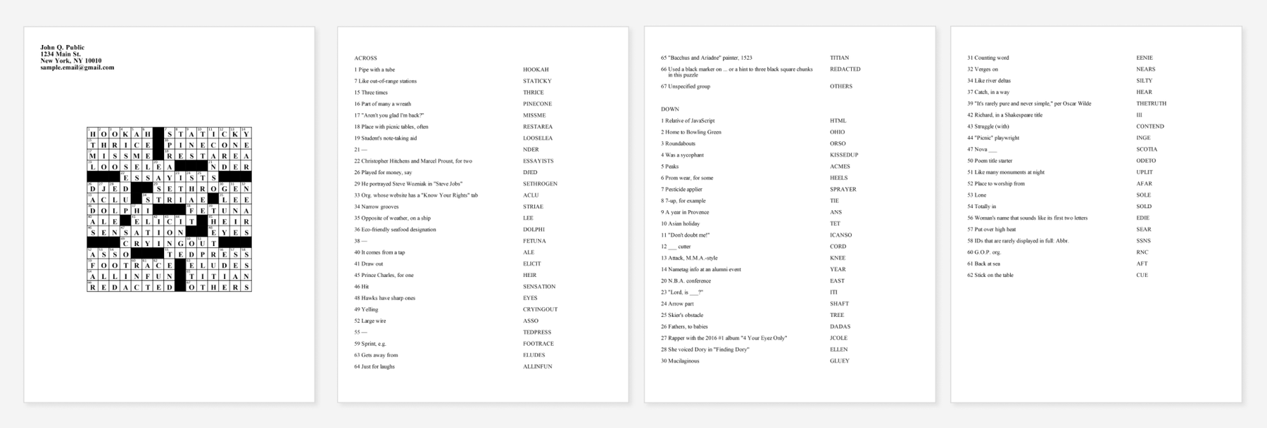 german river crossword