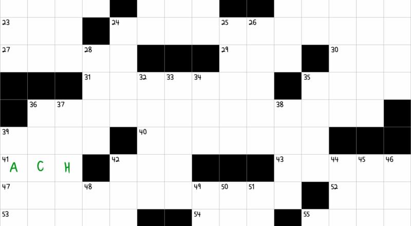 German Phooey NYT Crossword Clue January 13 2025