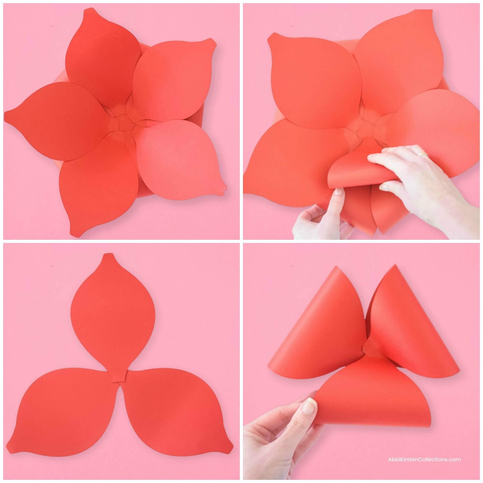 Giant Free Paper Christmas Bow Template Abbi Kirsten Collections