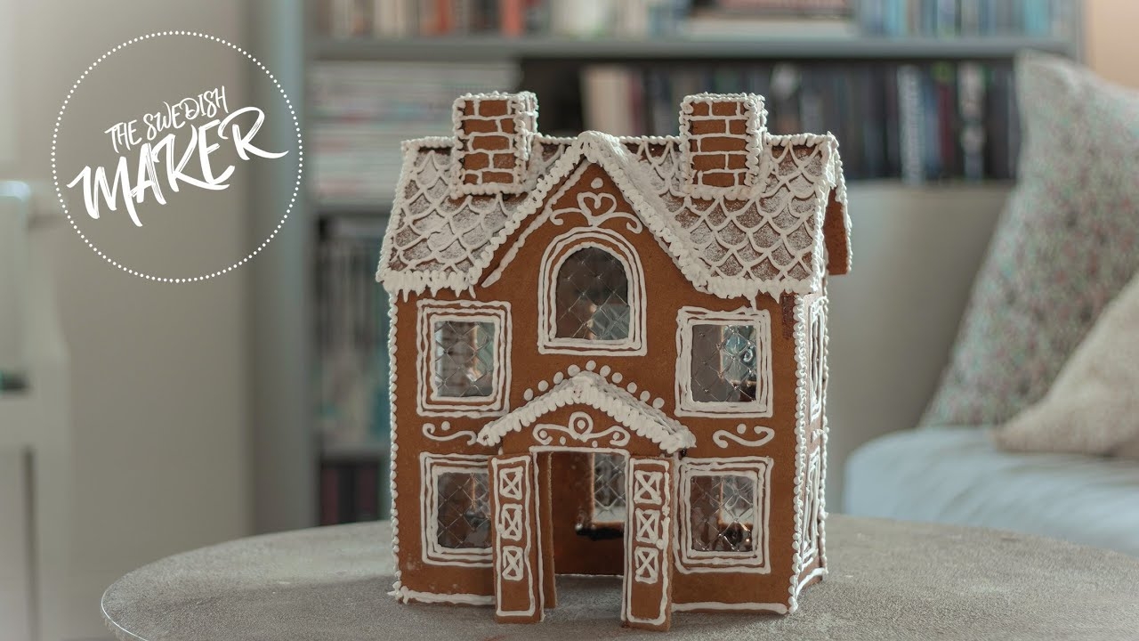 printable fancy gingerbread house templates