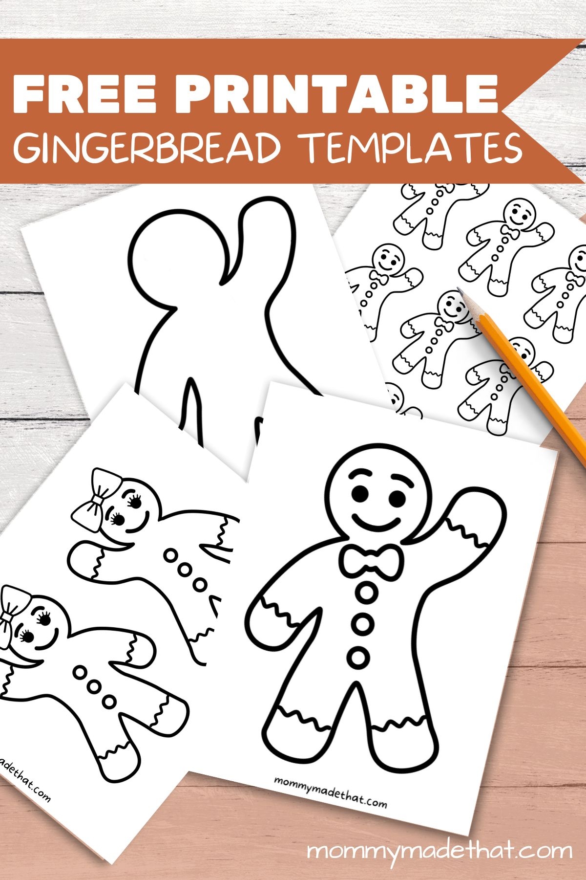 free printable gingerbread man template free printable gingerbread man template