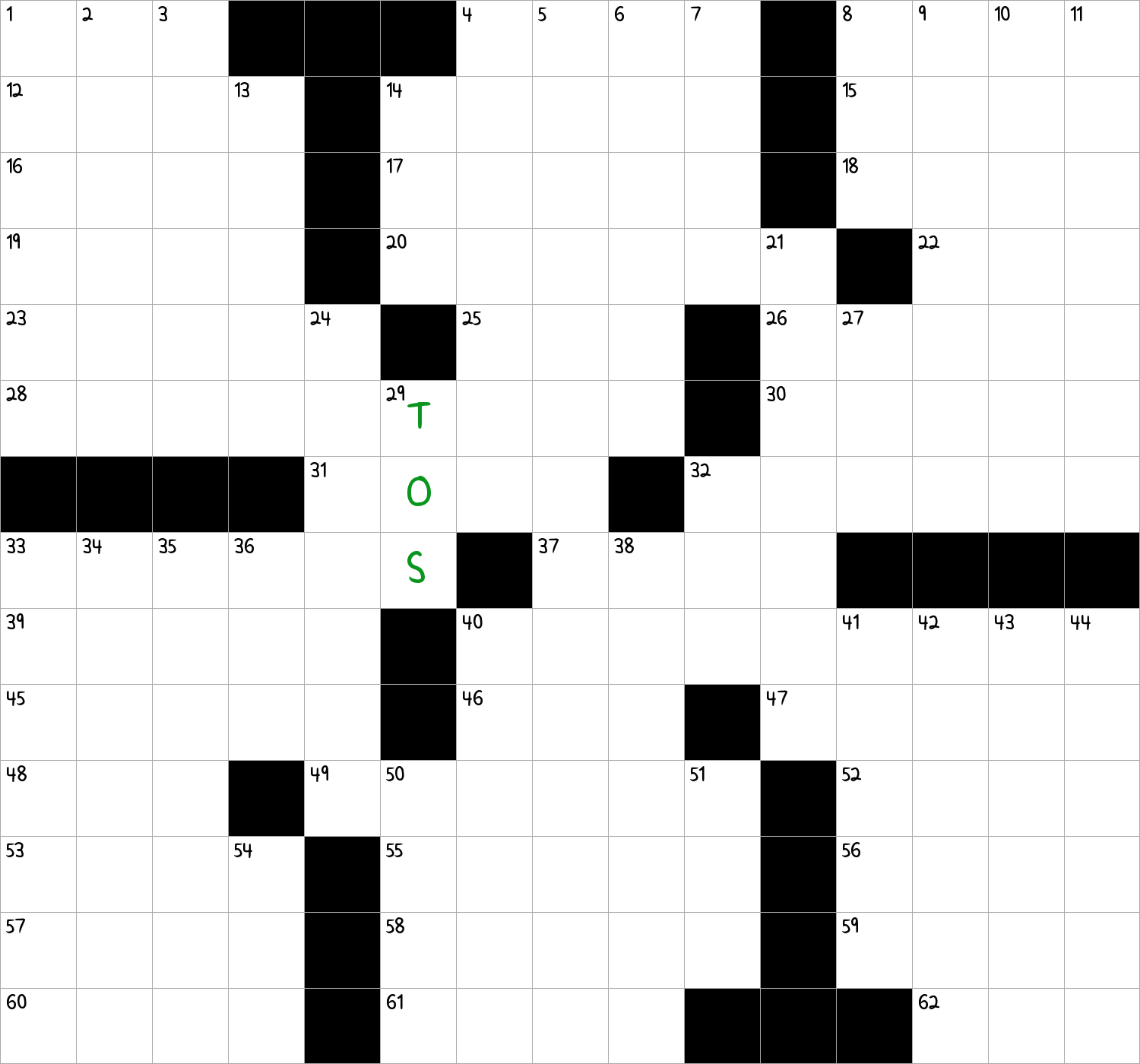 Go NYT Crossword Clue December 25 2024
