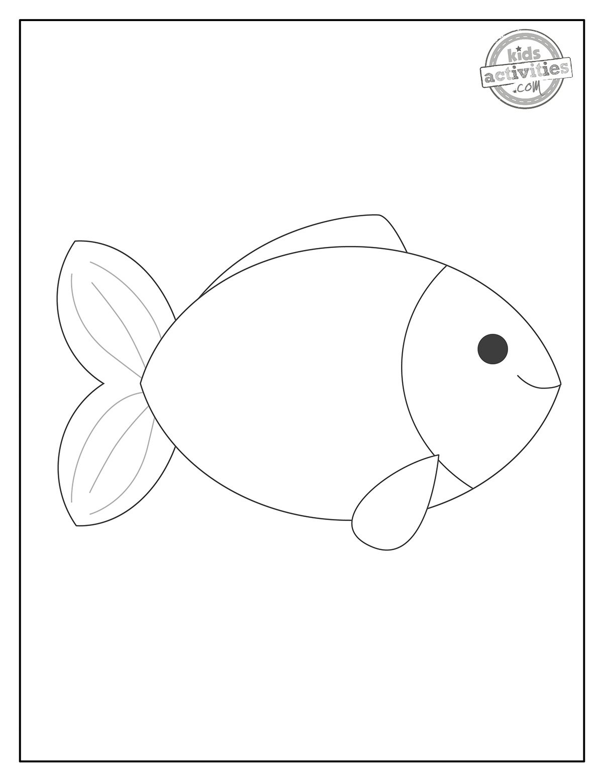 Gulp Gulp Free Fish Template To Print Kids Activities Blog Gulp Gulp Free Fish Template To Print Kids Activities Blog