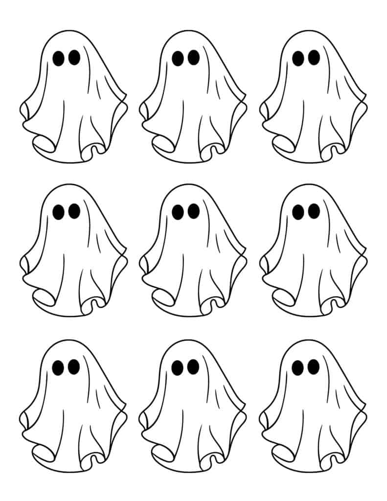 Halloween Ghost Outlines Free Printables Add A Little Adventure Halloween Ghost Outlines Free Printables Add A Little Adventure