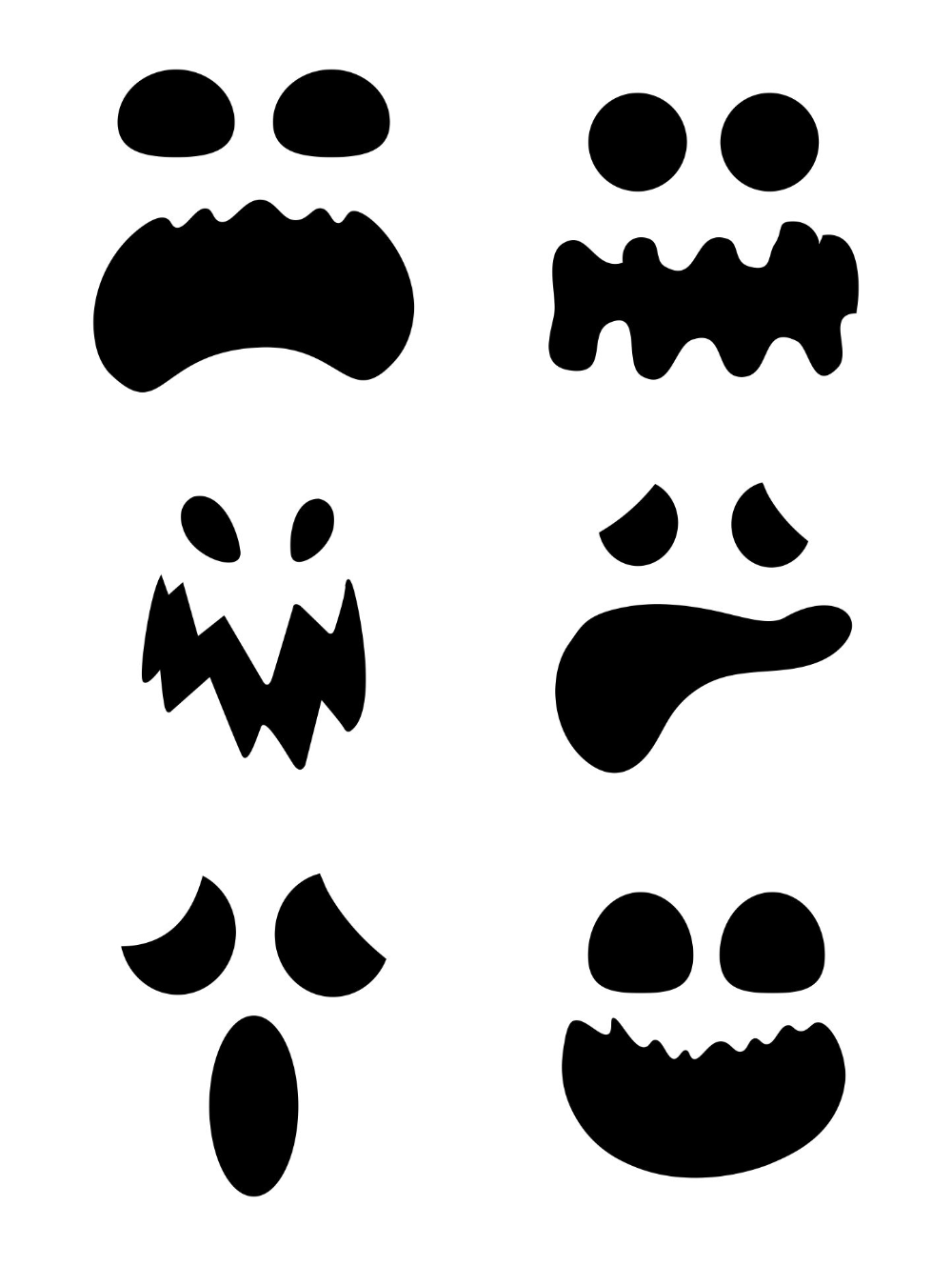Halloween Ghost Stencils 15 Free PDF Printables Printablee Halloween Ghost Stencils 15 Free PDF Printables Printablee