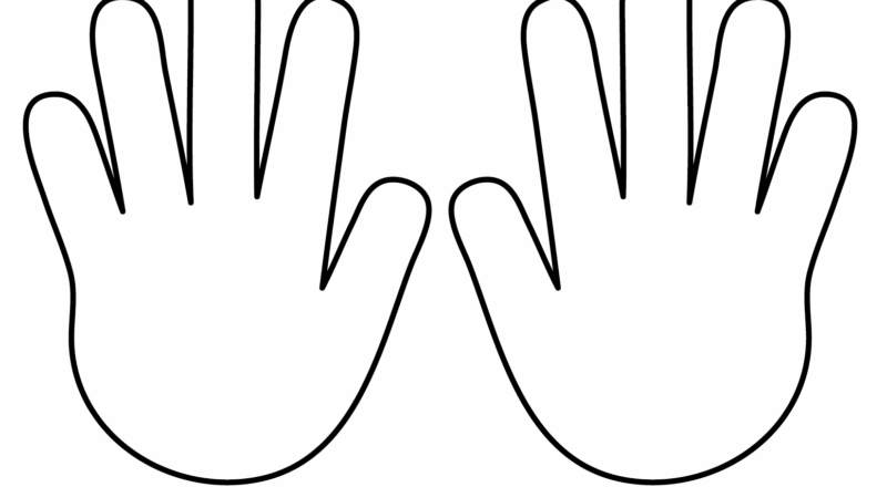Hand Template Free Printable