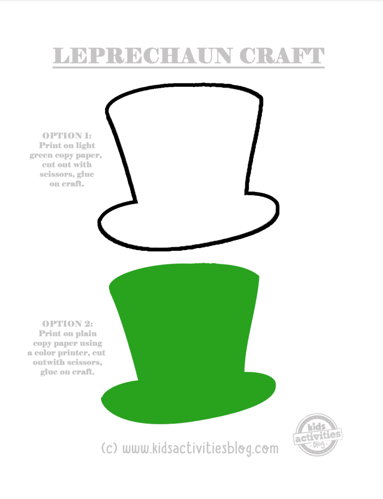 Handprint Leprechaun Craft For St Patrick s Day Kids Activities Blog