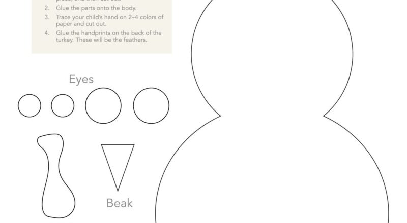 Handprint Turkey Craft New Horizon Academy