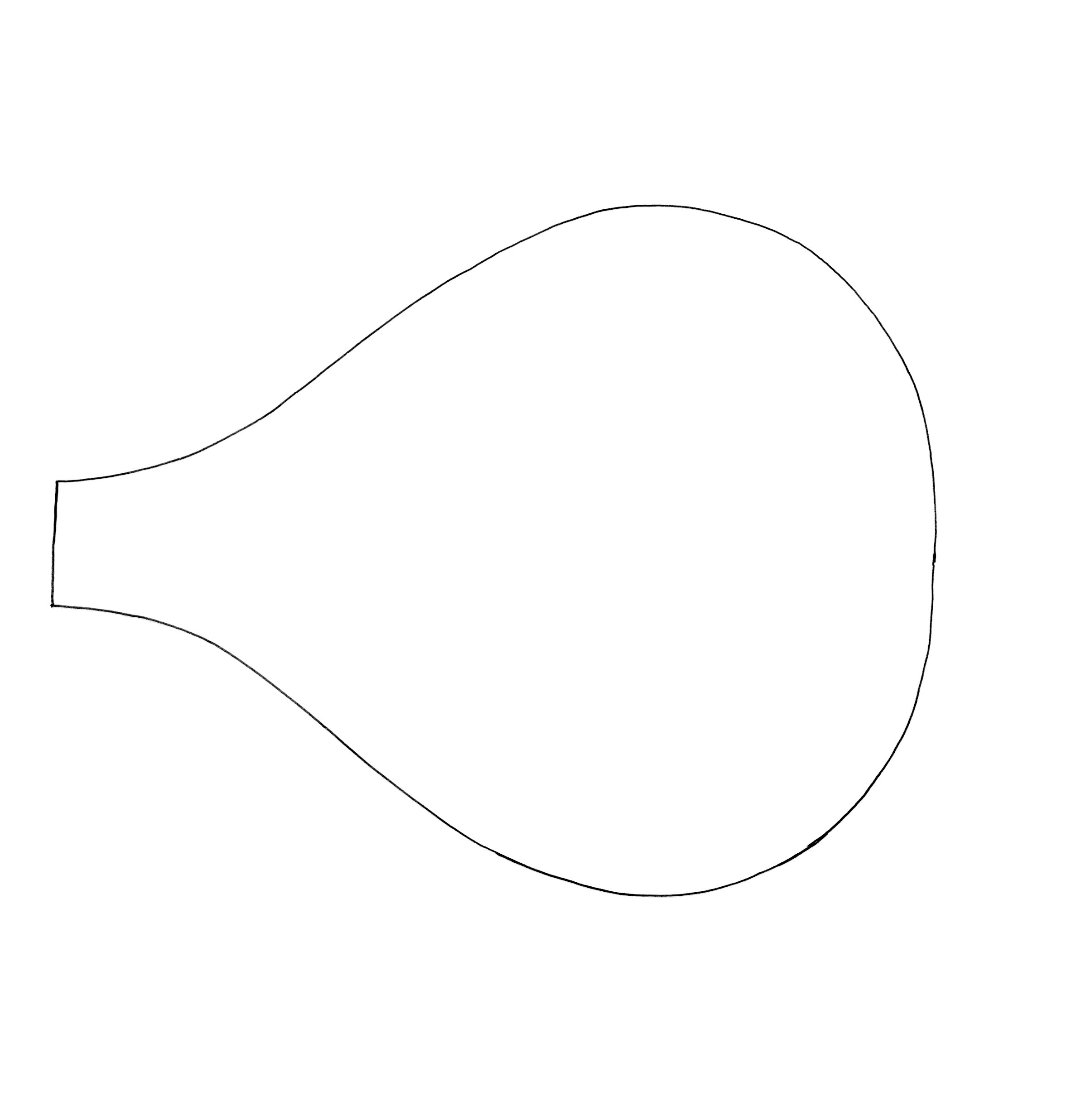 hot air balloon template printable