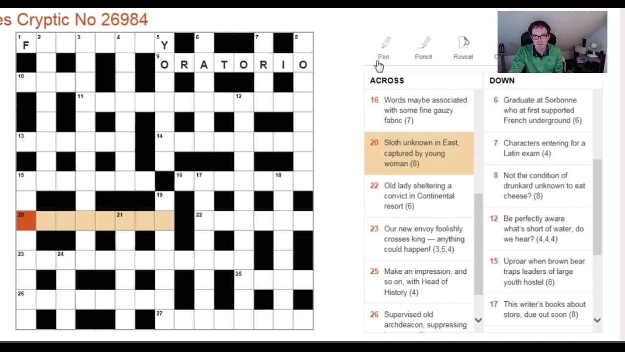 How Do People Solve The Times Crossword In 3 Minutes YouTube