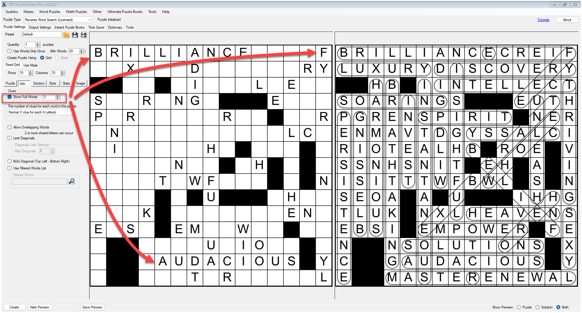 How To Create Reverse Word Search Puzzles BookPublisherTools FAQ