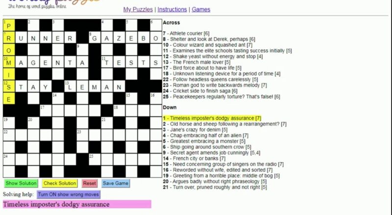How To Solve A Cryptic Crossword YouTube