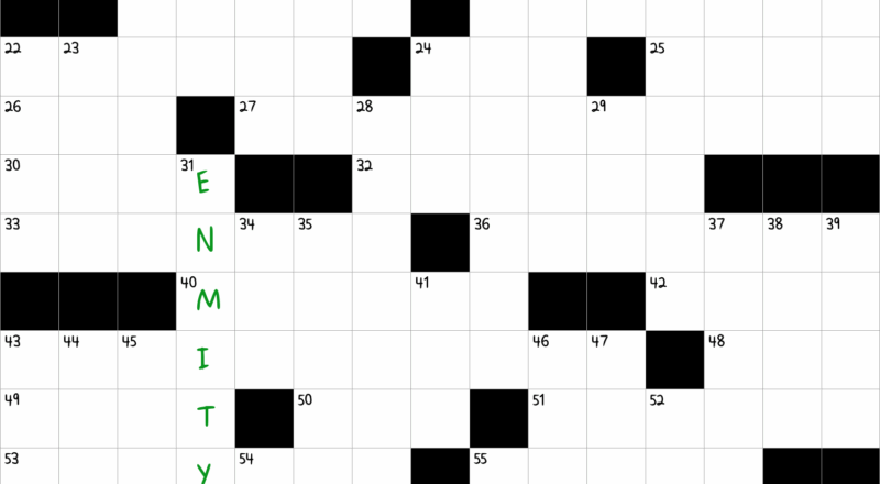 Ill Will NYT Crossword Clue September 5 2024