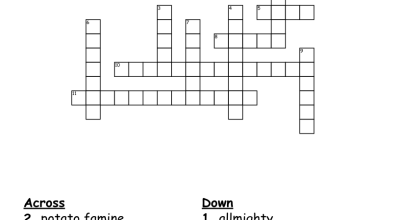 Irish Gaelic Crossword WordMint
