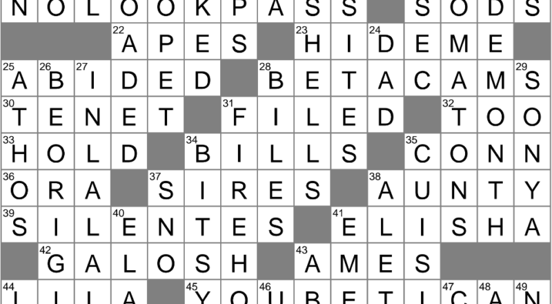 Item That May Bring A Room Together Crossword Clue Archives LAXCrossword