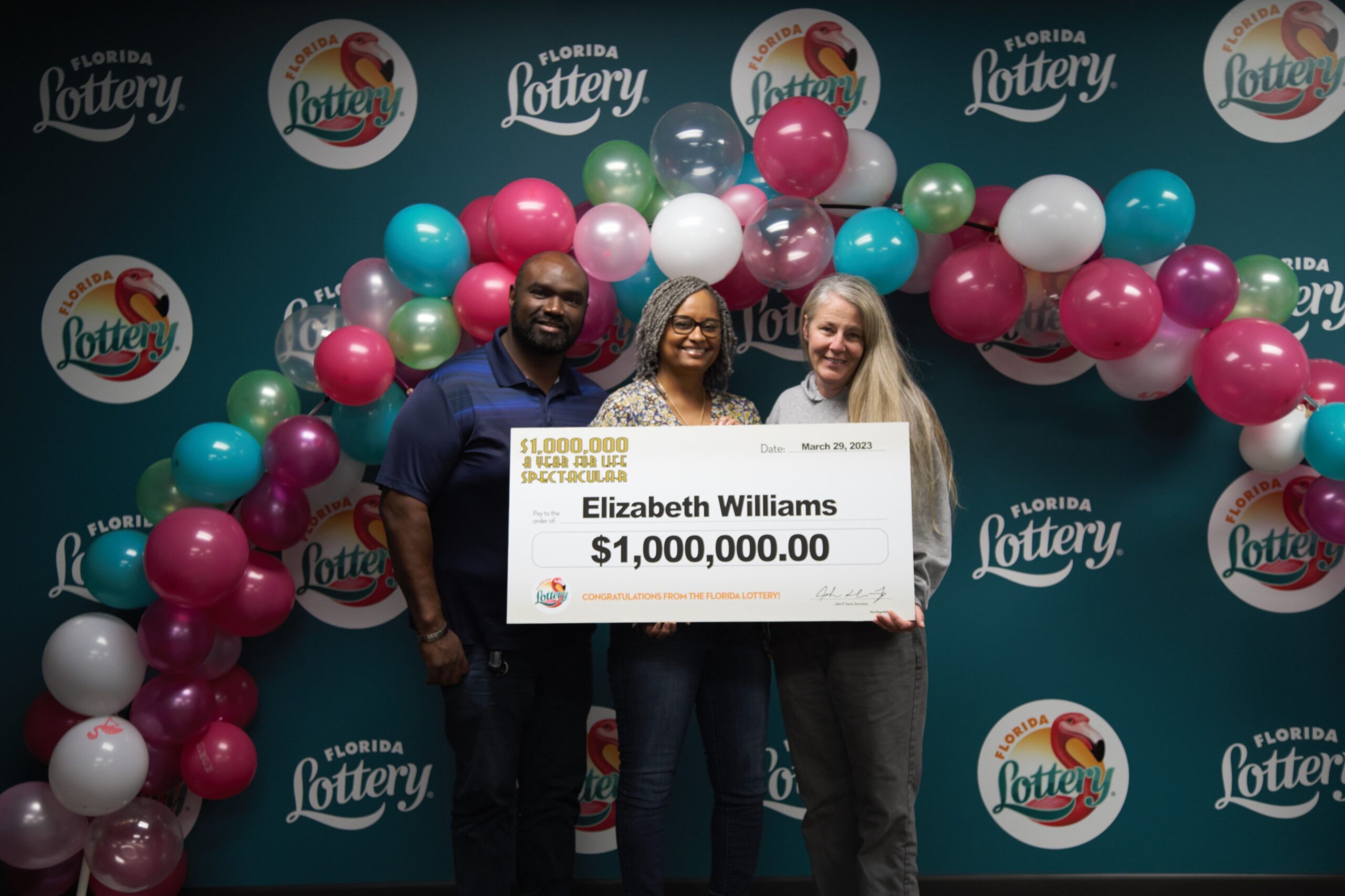 Jacksonville Woman Wins 1 Million From Florida Lottery CASHWORD Scratch off Game Action News Jax