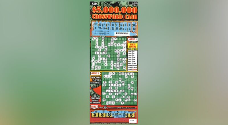Jacksonville Woman Wins 5M Playing Crossword Scratch off