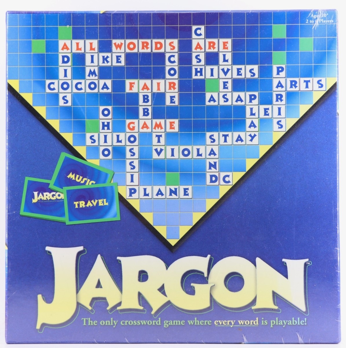 Jargon Crossword Game Where Every Word Is Playable 20Friendly Games Inc EBay