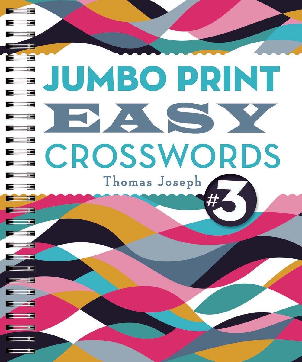 Jumbo Print Easy Crosswords 3 By Thomas Joseph Hachette Book Group