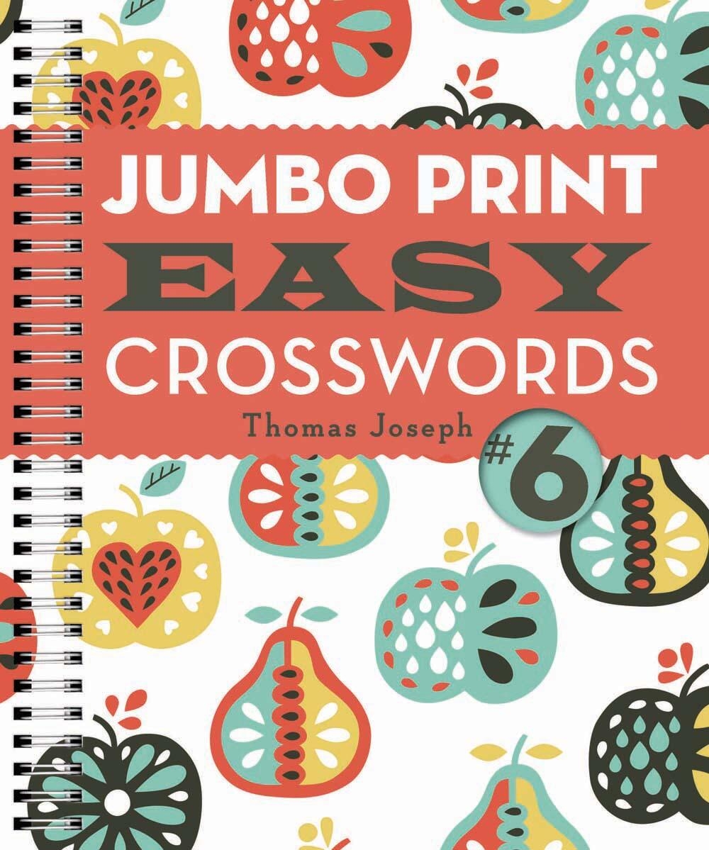 Jumbo Print Easy Crosswords 6 By Thomas Joseph Hachette Book Group
