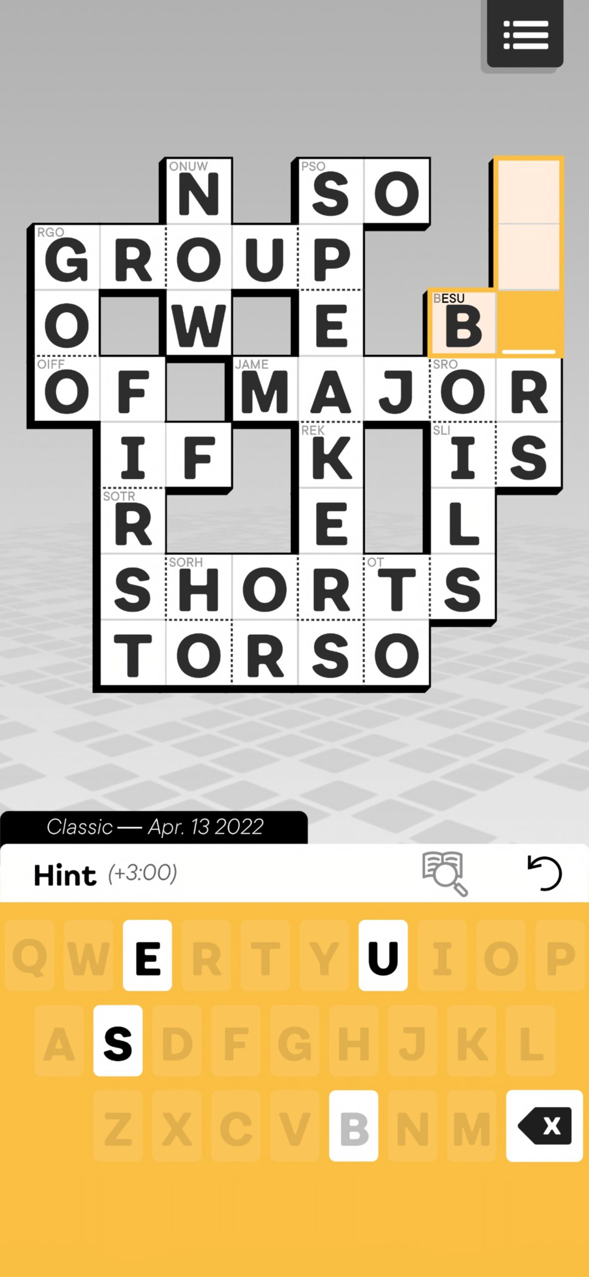 humble crossword clue