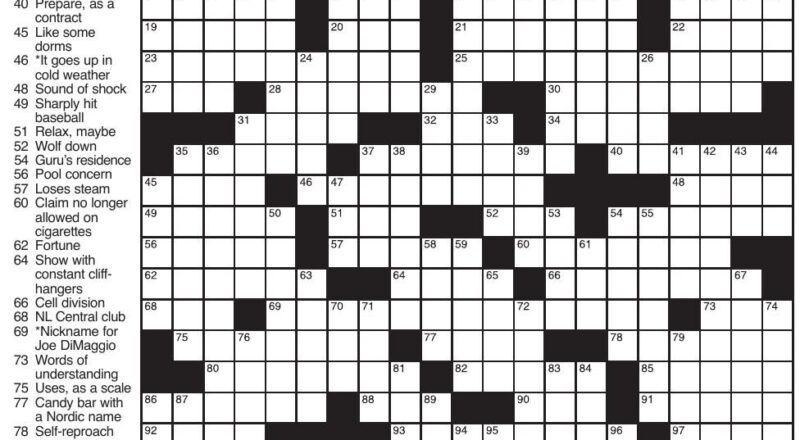 LA Times Crossword 10 24 Messenger inquirer
