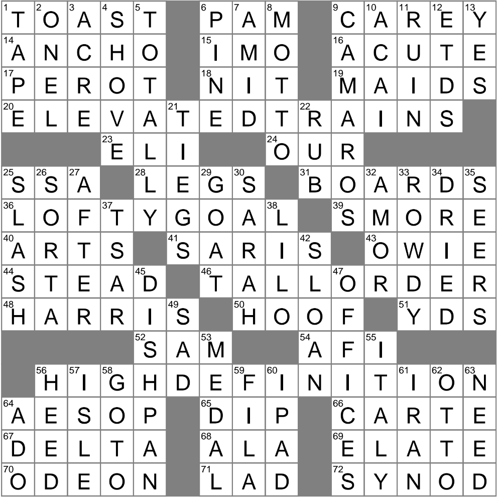 LA Times Crossword 16 Dec 24 Monday LAXCrossword