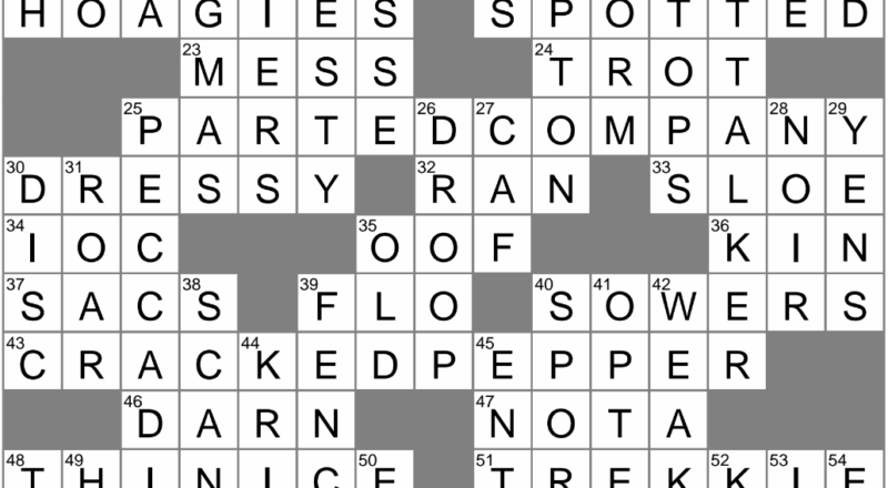 LA Times Crossword 16 May 25 Friday LAXCrossword