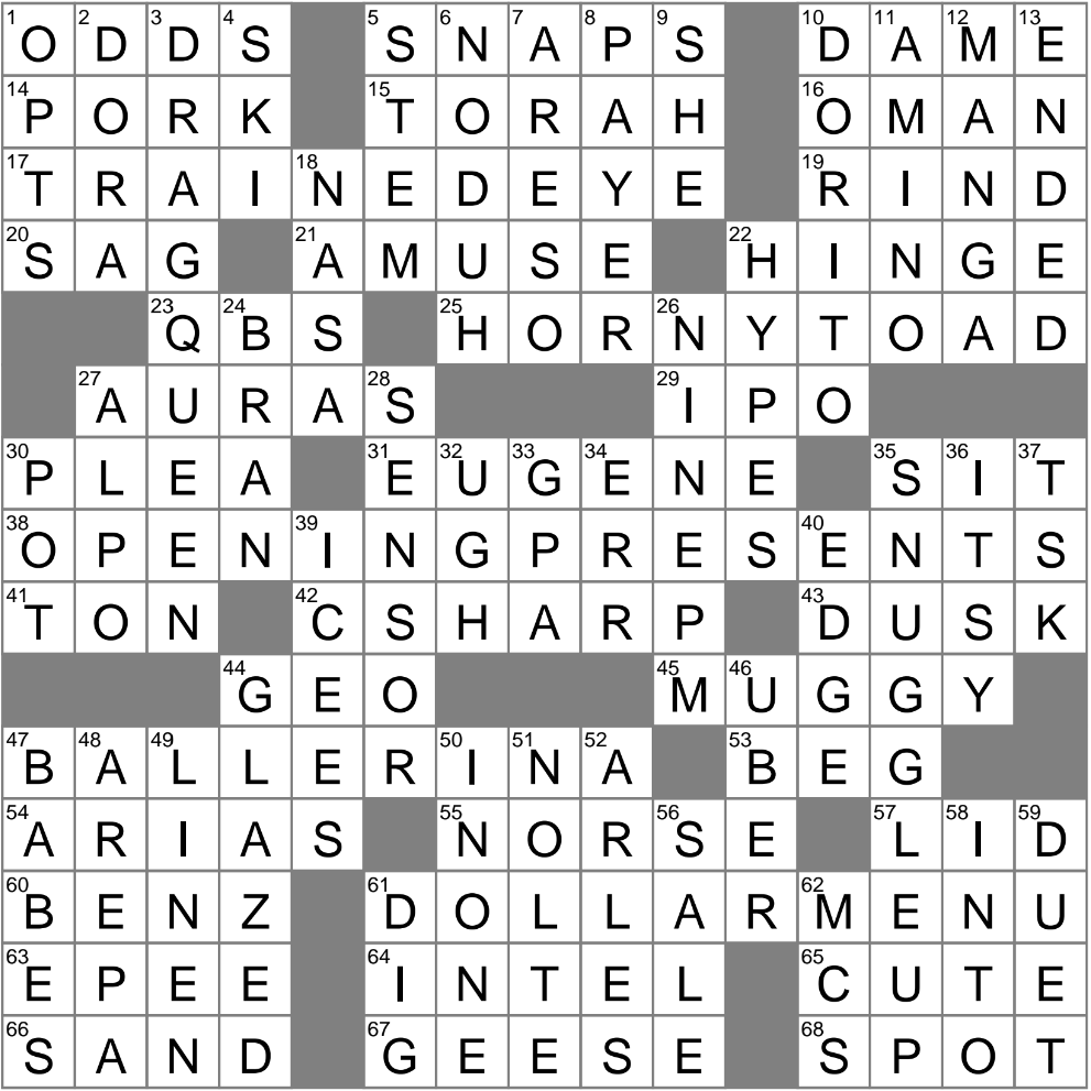 LA Times Crossword 24 Dec 24 Tuesday LAXCrossword LA Times Crossword 24 Dec 24 Tuesday LAXCrossword