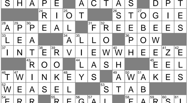 LA Times Crossword 25 Jul 25 Friday LAXCrossword