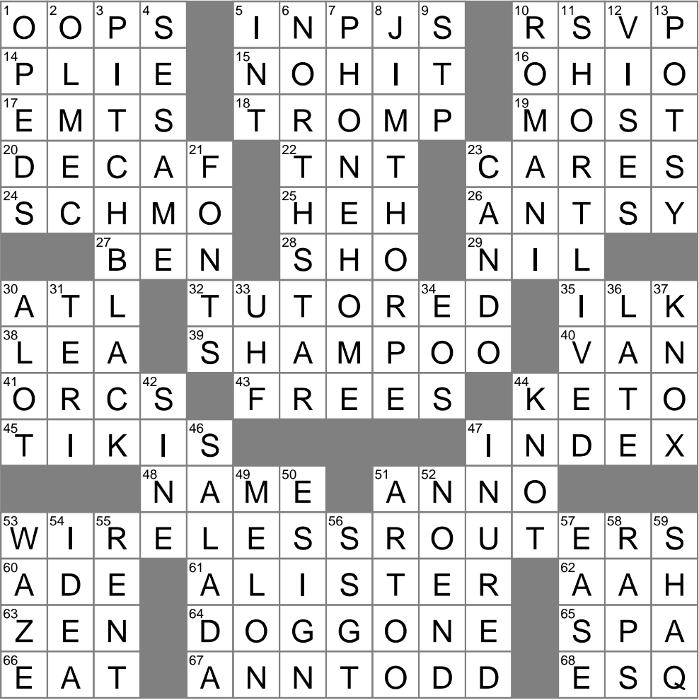 LA Times Crossword 4 Jul 25 Friday LAXCrossword