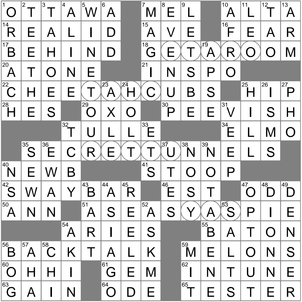 LA Times Crossword 4 Sep 24 Wednesday LAXCrossword