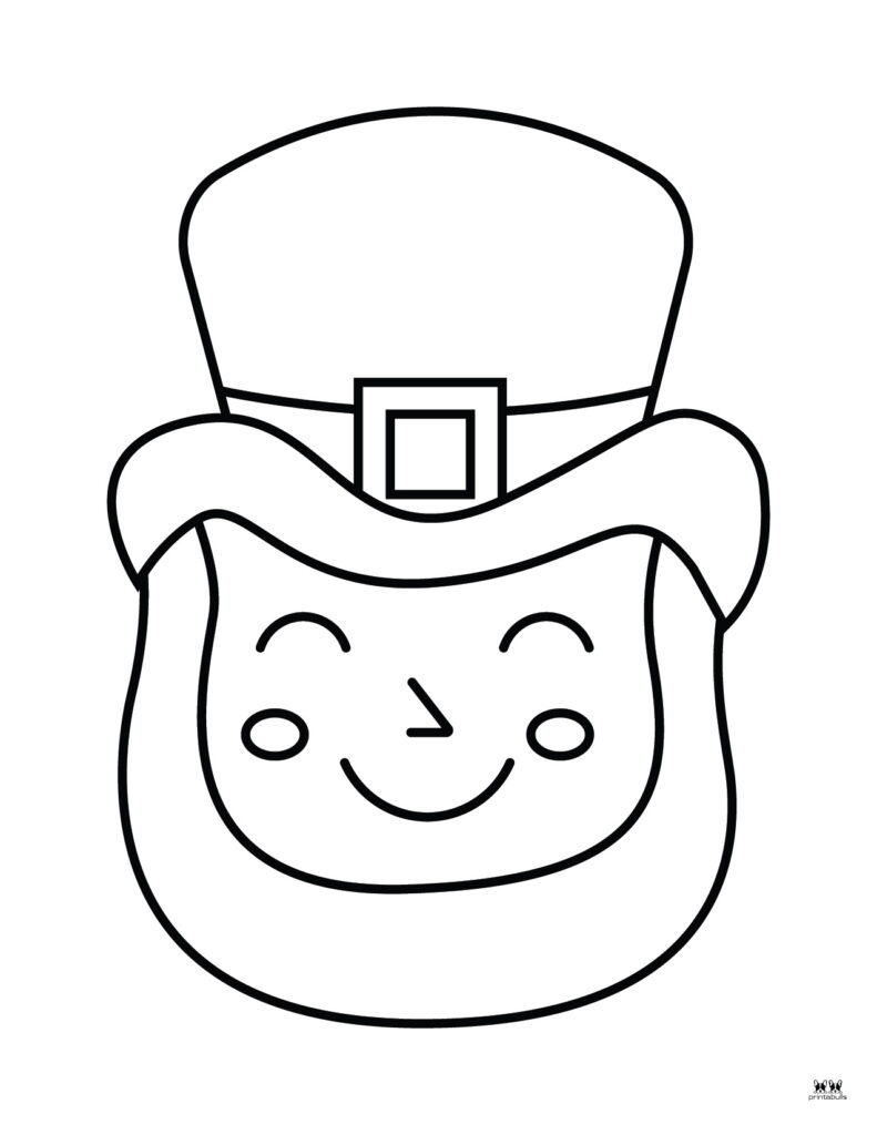 Leprechaun Coloring Pages Templates 50 FREE Printables Printabulls
